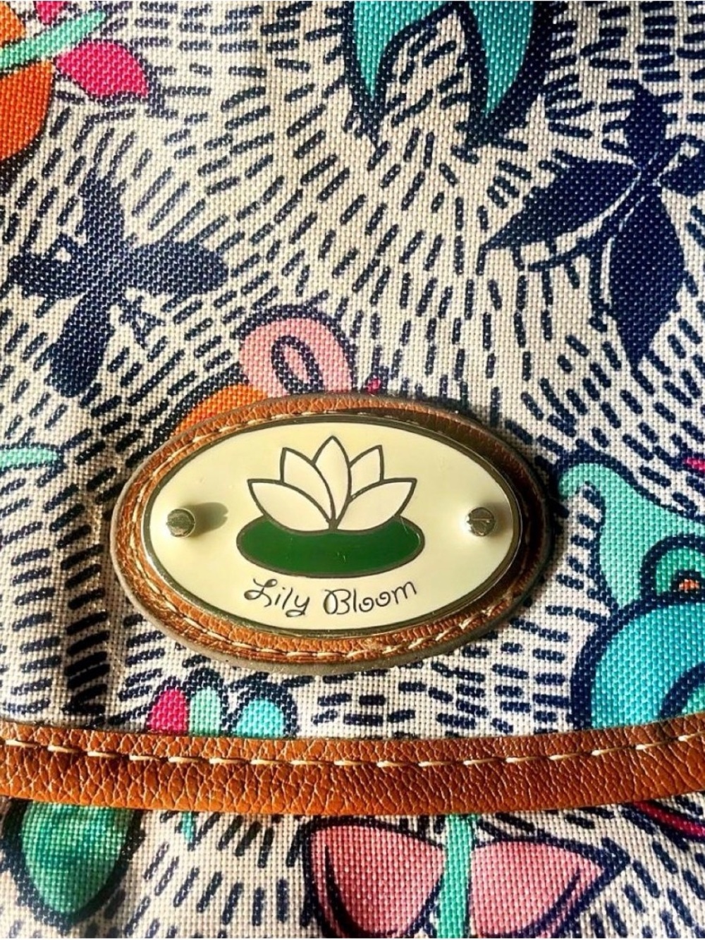 Lily Bloom Mini Backpack - Night Flight Butterfly Pattern - Eco-Friendly - Picture 3 of 16